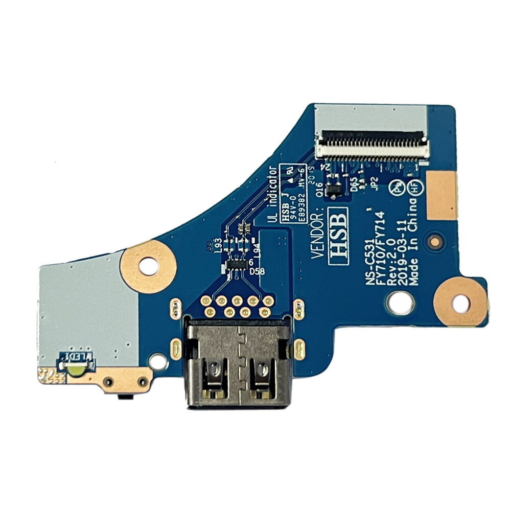 For Lenovo Legion Y540-17IRH 81Q4 USB Board 5C50S24940 NS-531