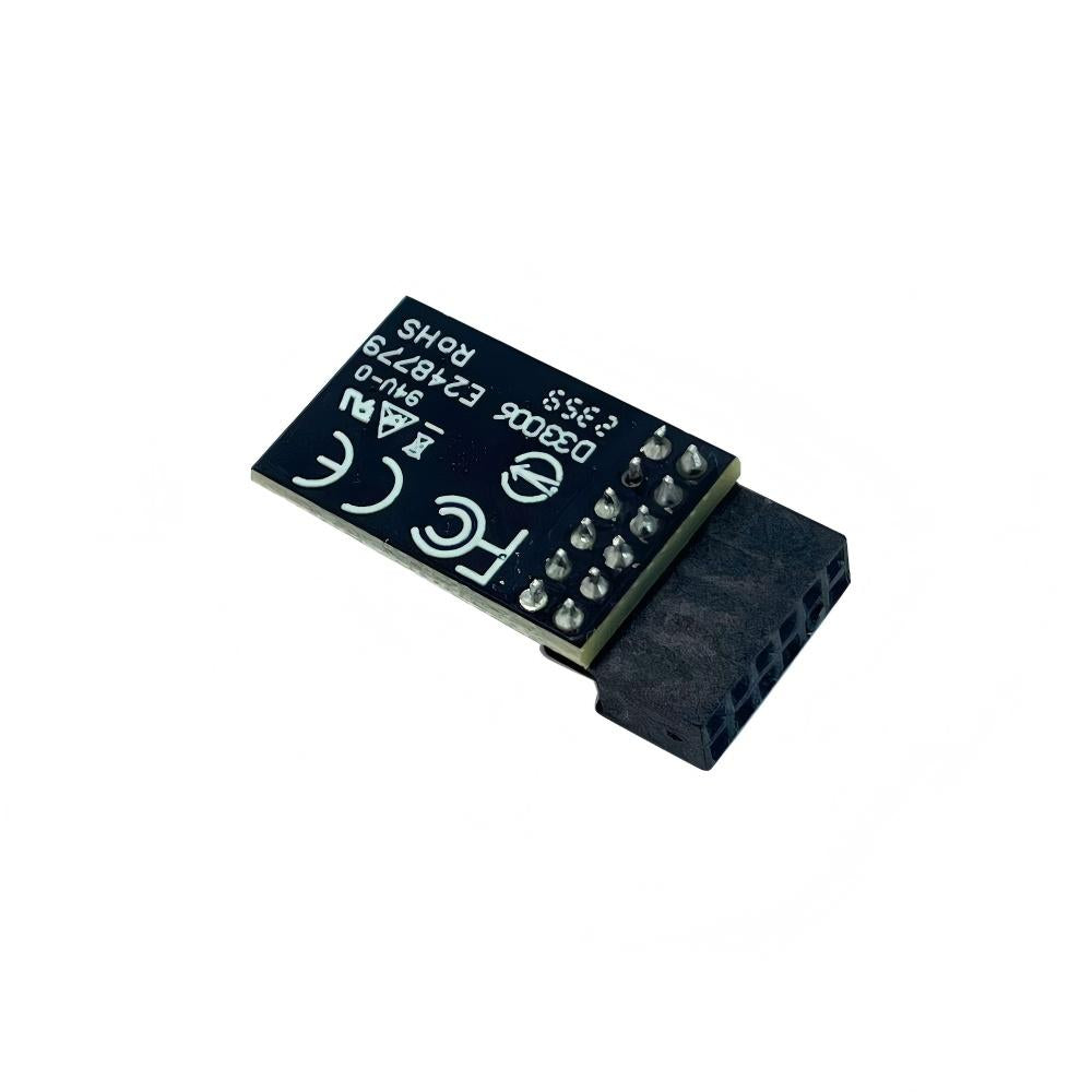 For GIGABYTE B650 PRO AX/ELITE AX/EAGLE AX/EAGLE/UD AC/UD AX GC-TPM2.0 SPI 2.0 (12pin-1) Security Module SLB9670