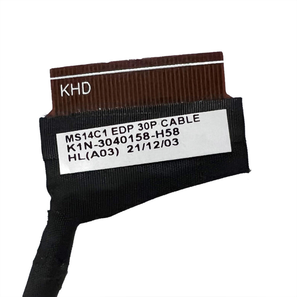 For MSI MS-14D3 Modern 14 B11MO/B11MOL/B11MOU 30pin LCD KHD EDP Video Screen Cable K1N-3040158-H58 K1N-3040158-H39