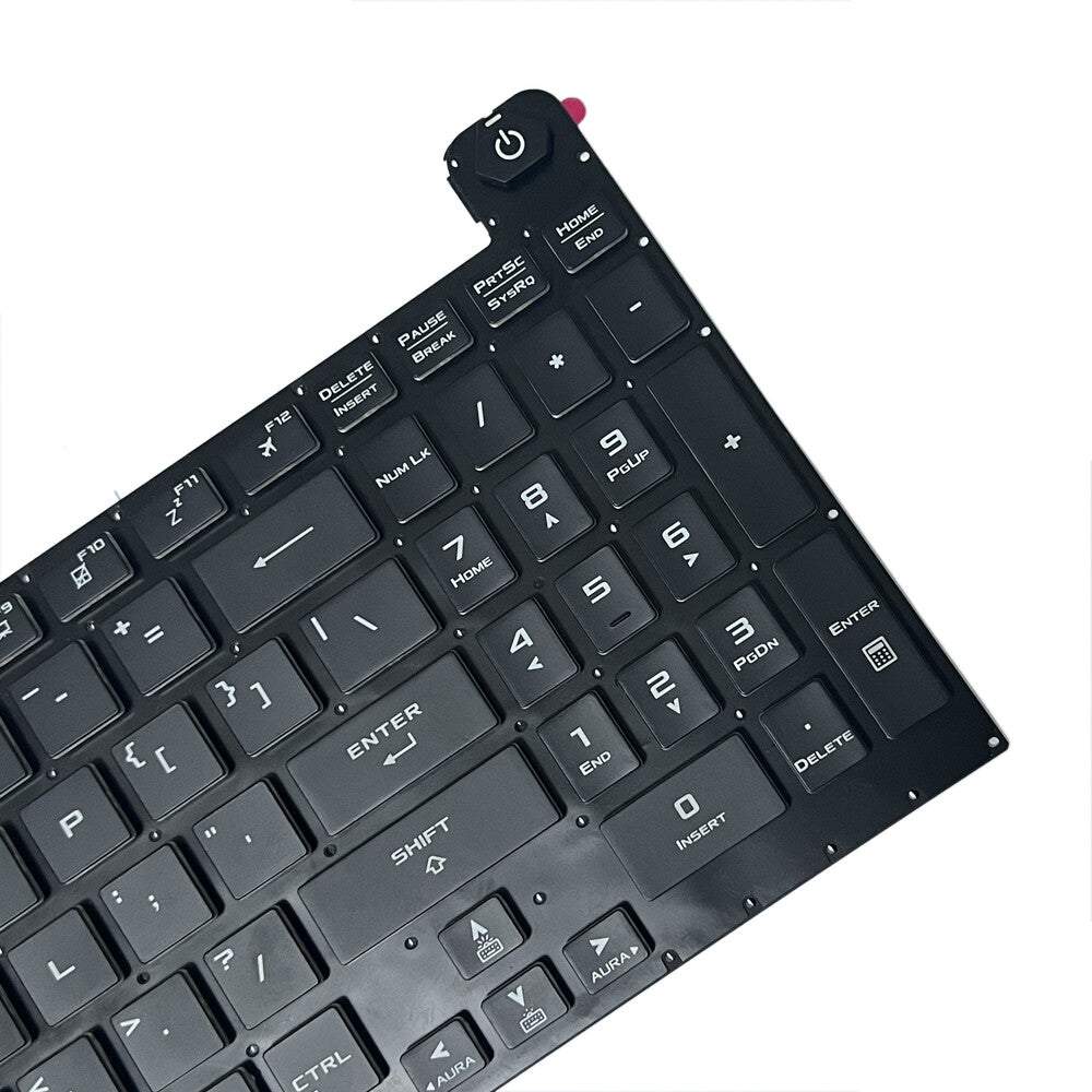 For ASUS TUF Gaming F15 FX506 FA506 FA506Q FX506L FA506U FX506LI US Backlit Keyboard