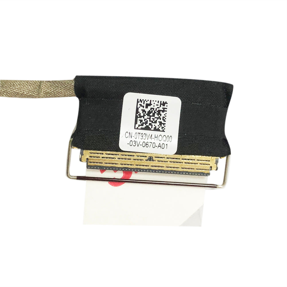 For Dell Latitude 5400 5401 P98G 5410 5402 5405 5411 EDP RGB Touchscreen Ribbon LCD Video Cable T93V4 0T93V4