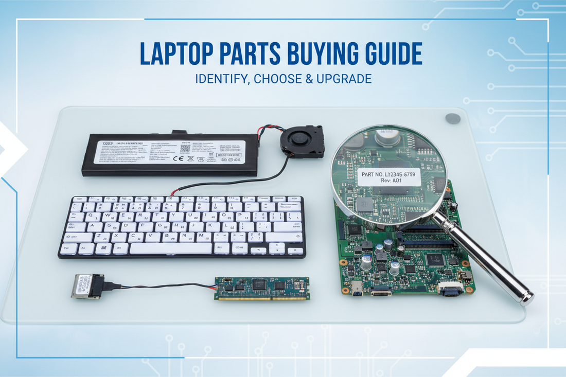 Common Laptop Parts Buying Mistakes #1: Model Identification