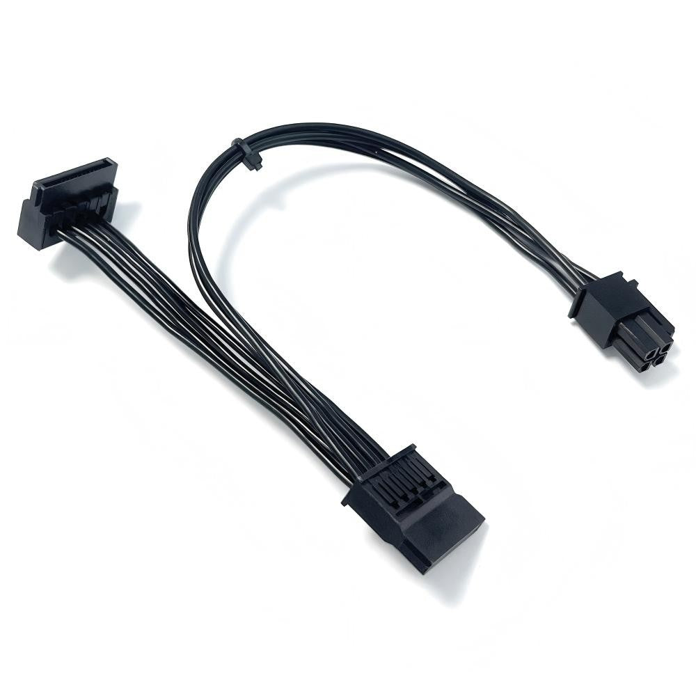 HP M01 N01 S01 TE01 TG01 TP01 Pwr(2*2) TO 2 SATA 15p Power supply cable desktop L68308-001