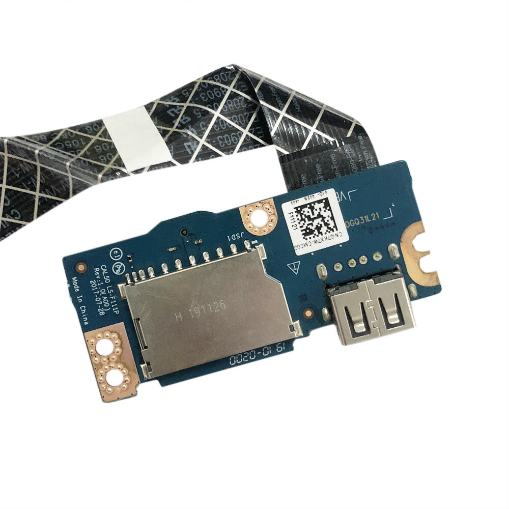 For Dell Inspiron 17 5770 5775 3780 USB Board with CMOS Battery NBX00028F00 7KX7W 07KX7W 0VM6WG