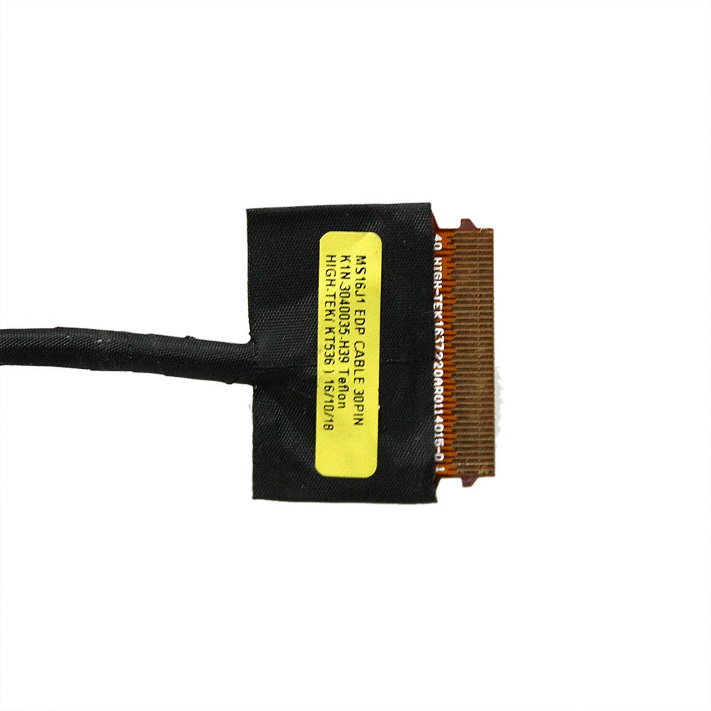 For MSI MS-16J3 GP62 2QE MS-16J4 GE62 6QF EDP 30PIN LCD Video Screen Cable K1N-3040035-H39