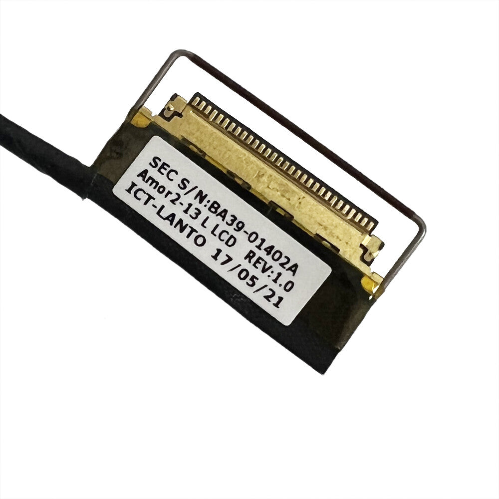 For SAMSUNG AMOR2-13 NP900X3 30PIN LCD Video Screen Cable with LCD Screen Hinges BA39-01402A
