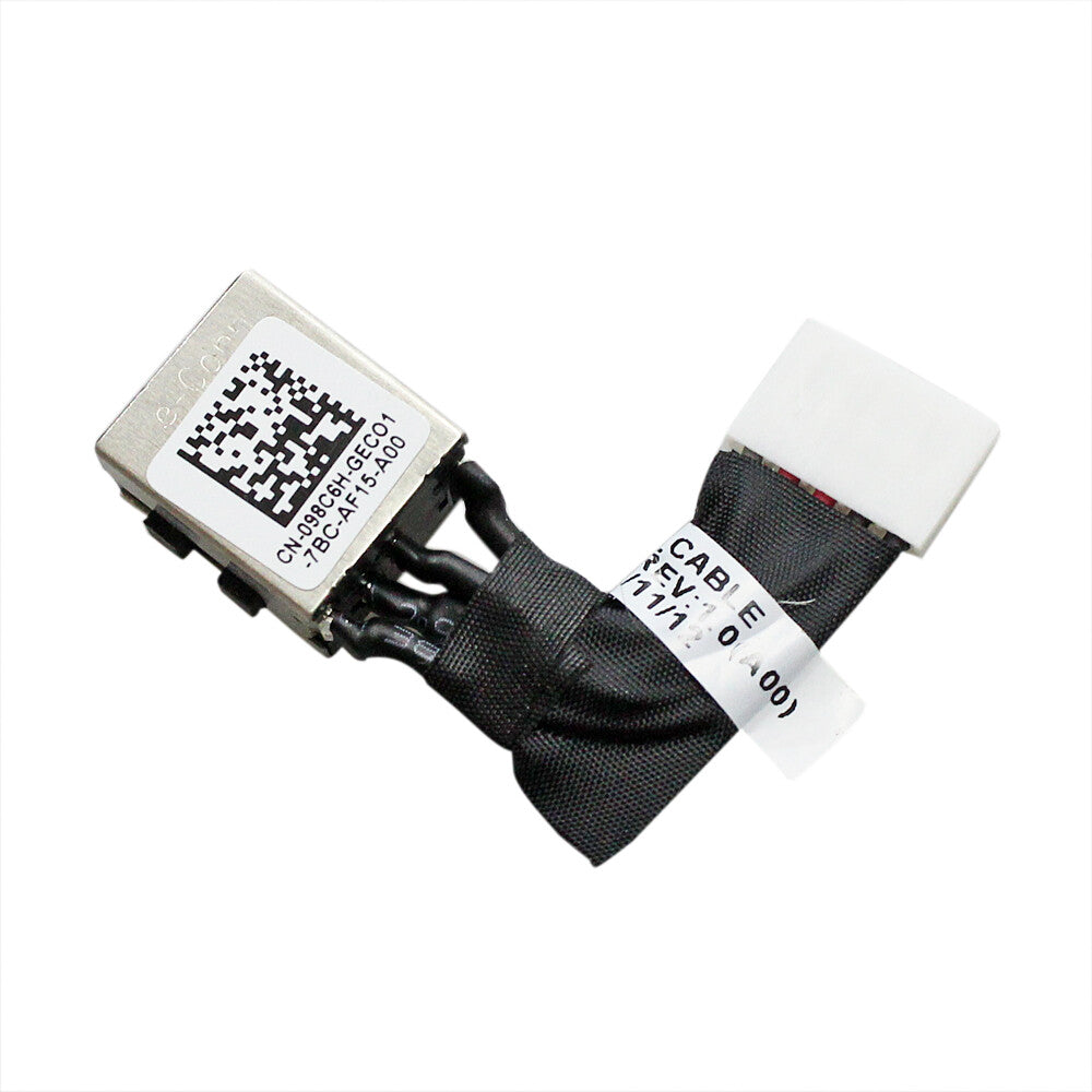 For Dell Latitude 5580 5590 5591 Precision 3520 3530 DC Power Jack Port Connector 098C6H DC30100ZB00 DC30100YX00