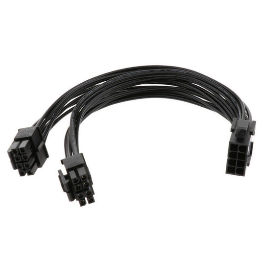 8Pin Female to Dual 8Pin(4+4) Male 18AWG CPU Power Supply Extension Cable