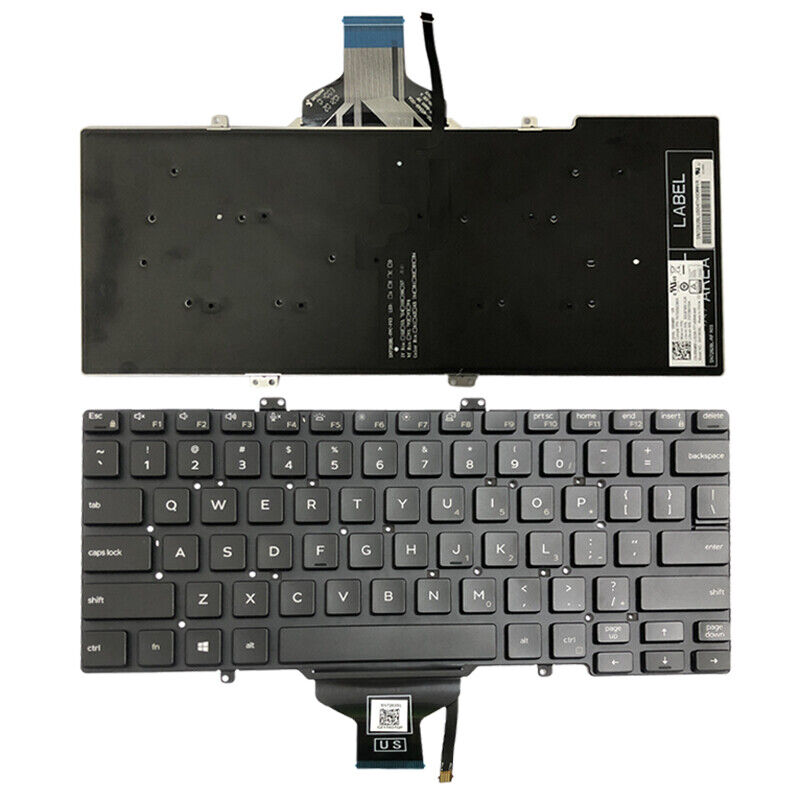 Keyboard with Backlit US For Dell Latitude 7400 3400 5400 7410 5401 5411
