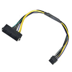 Huasheng Suda 24 pin to 8(pin) 8-P ATX Power Supply Adapter Cable For DELL Optiplex 3020 7020 9020