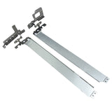 Non-Touch Left & Right LCD Screen Hinge Bracket Pair Kit Set Arm For Dell Latitude 3520 E3520