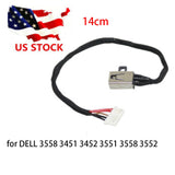 DC in Power Jack Charging Port For DELL 3558 3451 3452 3551 3558 3552 450.03006.0001