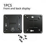 GinTai For Intel NUC 4 5 6 7 8 10 11 Monitor Back stand VESA Screen Bracket With Screws