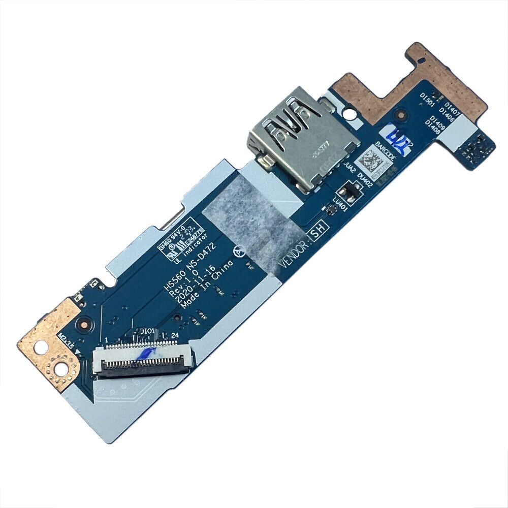 USB Power Board Without Cable For Lenovo ideapad 3-15ITL6