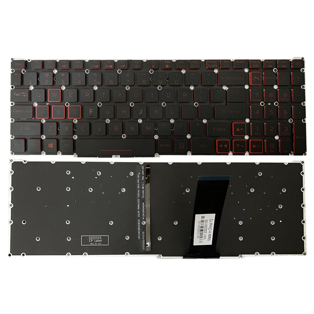 Laptop US Keyboard Backlit For Acer Nitro 5 AN515-43 AN515-54 AN515-55 AN517-51 AN517-52