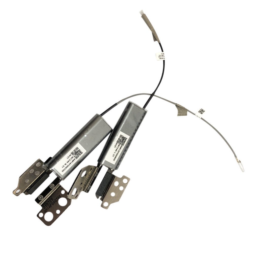For Lenovo x1 Yoga 4th 5th 20QF 20QG 20SA 20SB 20UB 20UC LCD Hinges R+L with WiFi Antenna Cable AM1AF000700 AM1AF000800