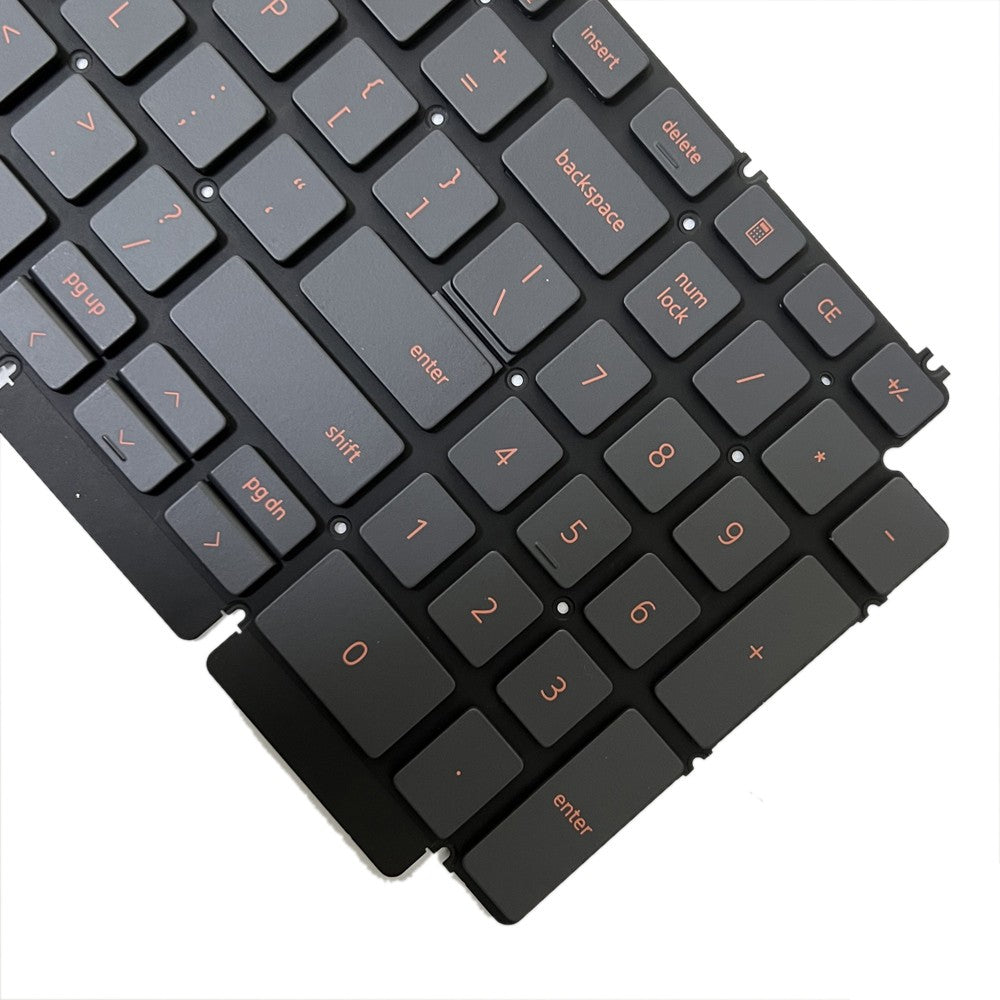 For Dell Inspiron G15 5510 5511 5515 5520 US Backlit Keyboard 0TJ0J6 490.0GE07.0A01