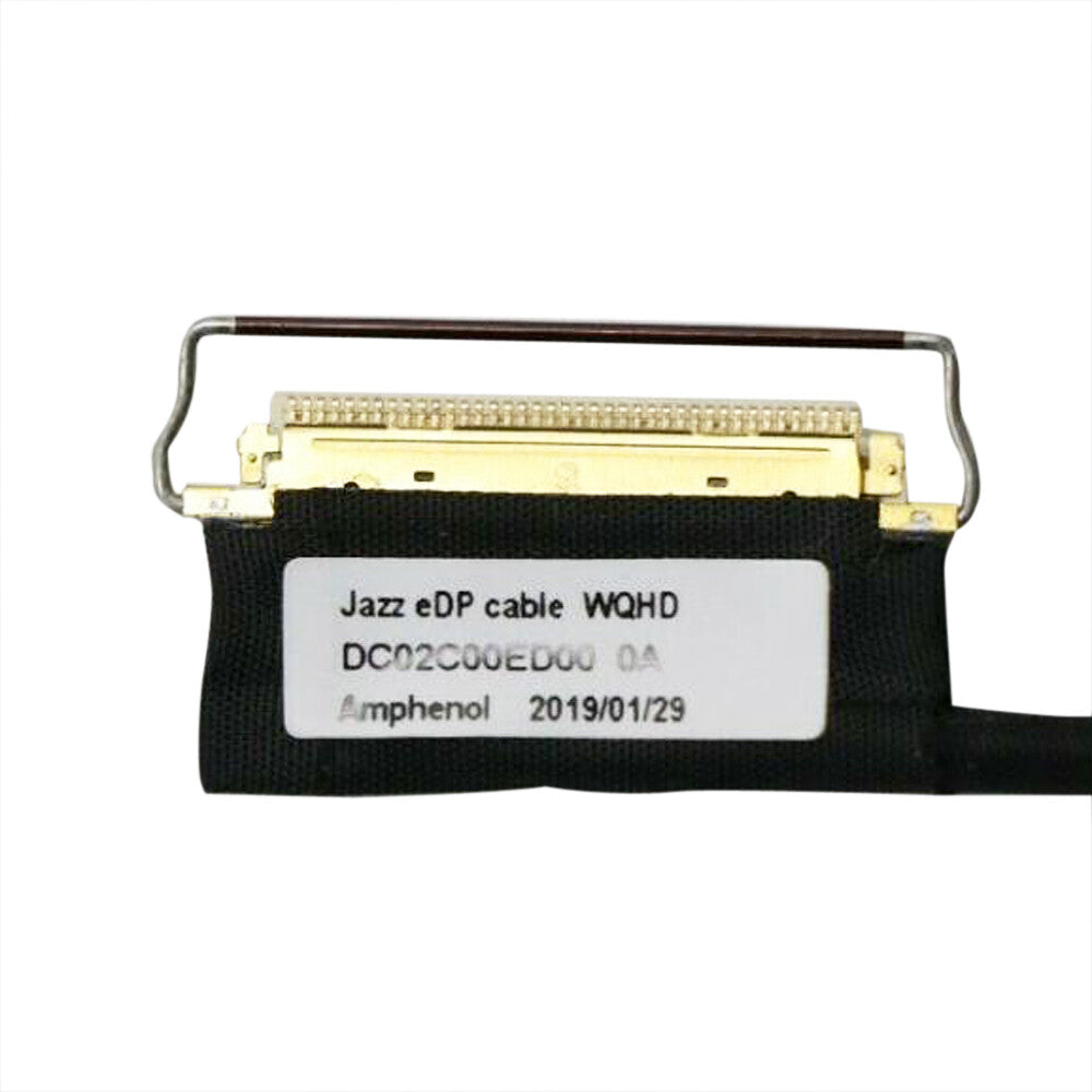 For LENOVO ThinkPad T490S 20NX 20NY WQHD LCD Video Screen Cable 40pin 01YN282 01YN283 01YN284 DC02C00ED20 DC02C00ED00