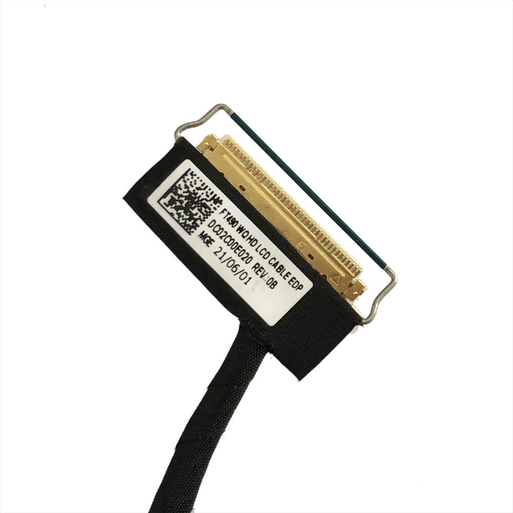 For LENOVO Thinkpad T490 20N2 20N3 20RY 20RX P43s 20RH 20RJ WQHD 40PIN LCD Video Screen Cable DC02C00E010 DC02C00E020 02HK975