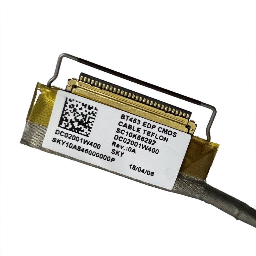 For Lenovo ThinkPad L460 20FU 20FV L470 20J4 20J5 20JU 20JV EDP LCD Video Screen Cable 30pin DC02001W400 SC10K66292 01AV938
