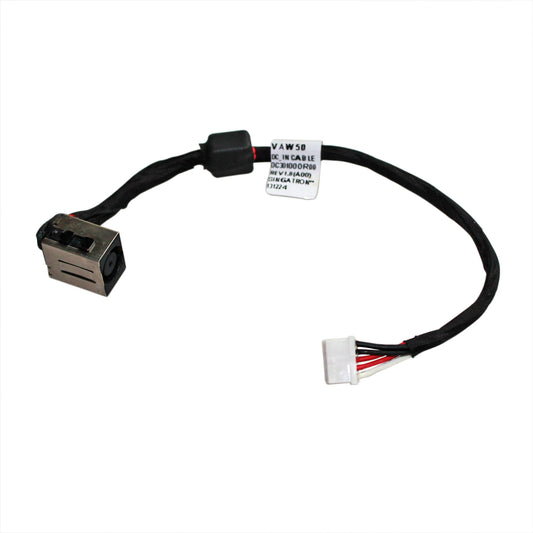 For DELL LATITUDE E5540 DC Power Jack Port Connector DC30100OR00 0TCHCY
