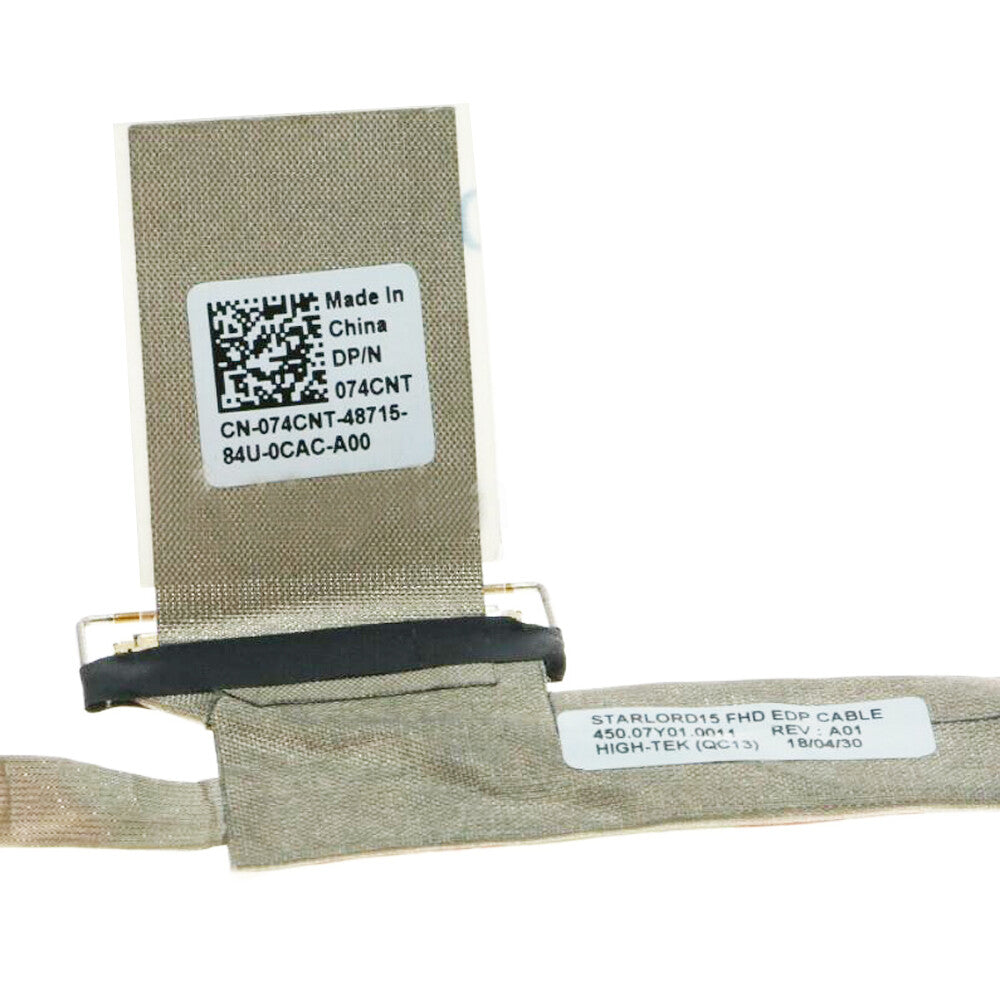 For Dell Inspiron 15 7569 7579 15 5578 P58F 5579 40pin LCD Video Screen Cable 074CNT 450.07Y01.0011 450.07Y01.0001 450.07Y01.0021