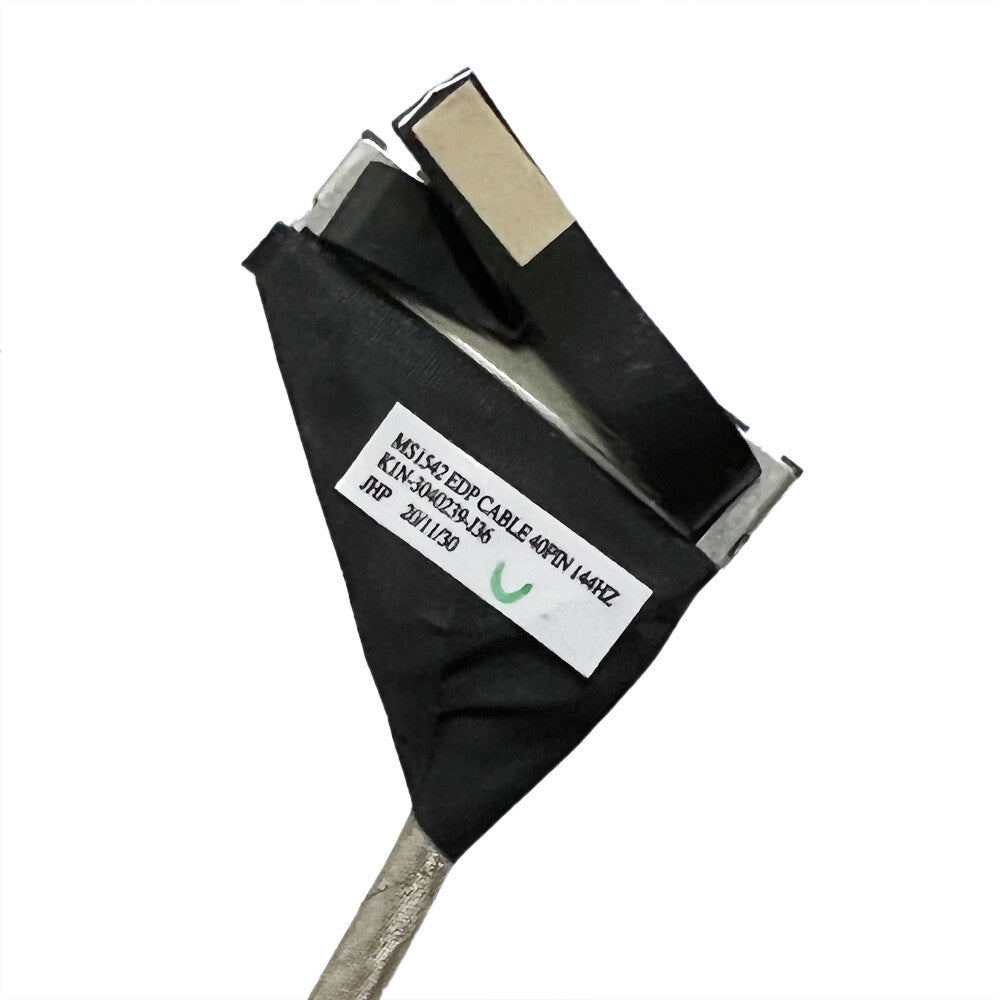 For MSI MS-1542 GE66 Raider 10UH/10UG/10UE GP66 Leopard 10UG/10UE/10UH EDP LCD Screen Cable 144HZ 40PIN K1N-3040239-J36 K1N-3040239-H39