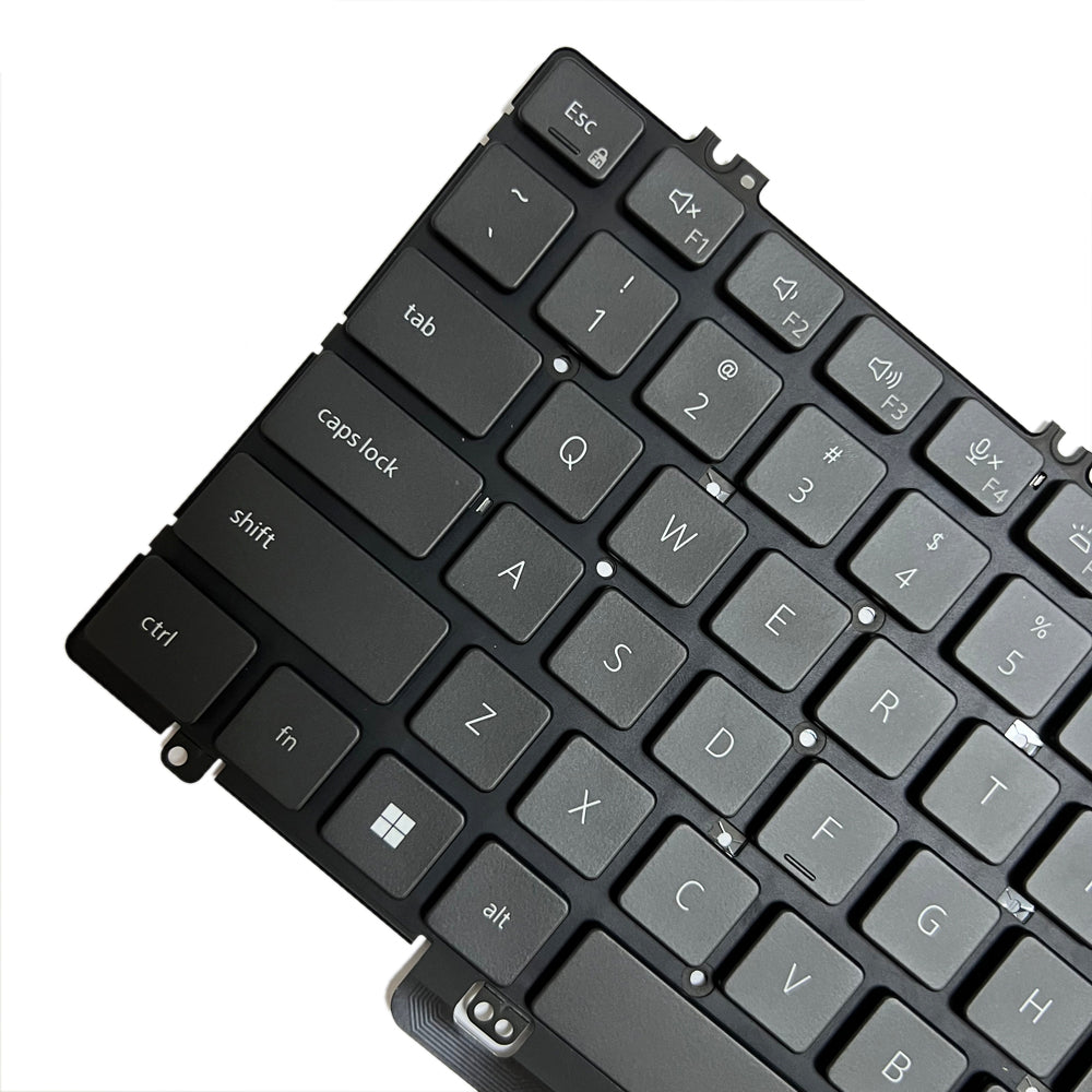 For Dell Latitude 5520 5521 Precision 3560 3561 US Backlit Keyboard Black