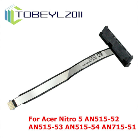 Gintai HDD Hard Drive Connector Cable  For Acer Nitro 5 AN515-52 AN515-53 AN515-51 AN515-54  Helios 300 PH315-51 PH317-52