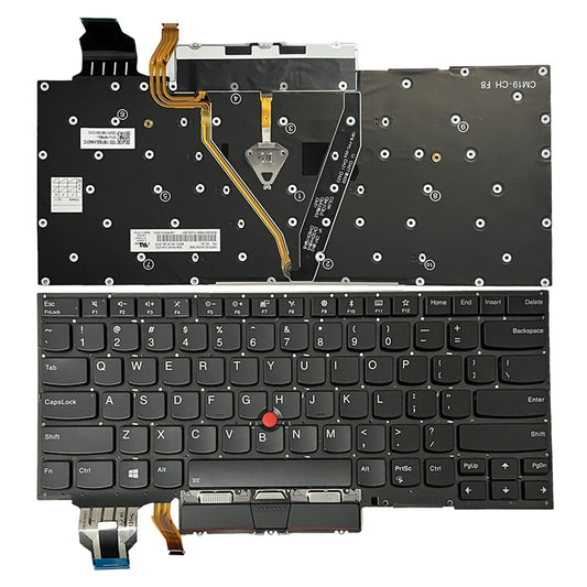 For Lenovo ThinkPad X1 Yoga 4th Gen 20QF 20QG 20SA 20SB US Black Backlit Keyboard