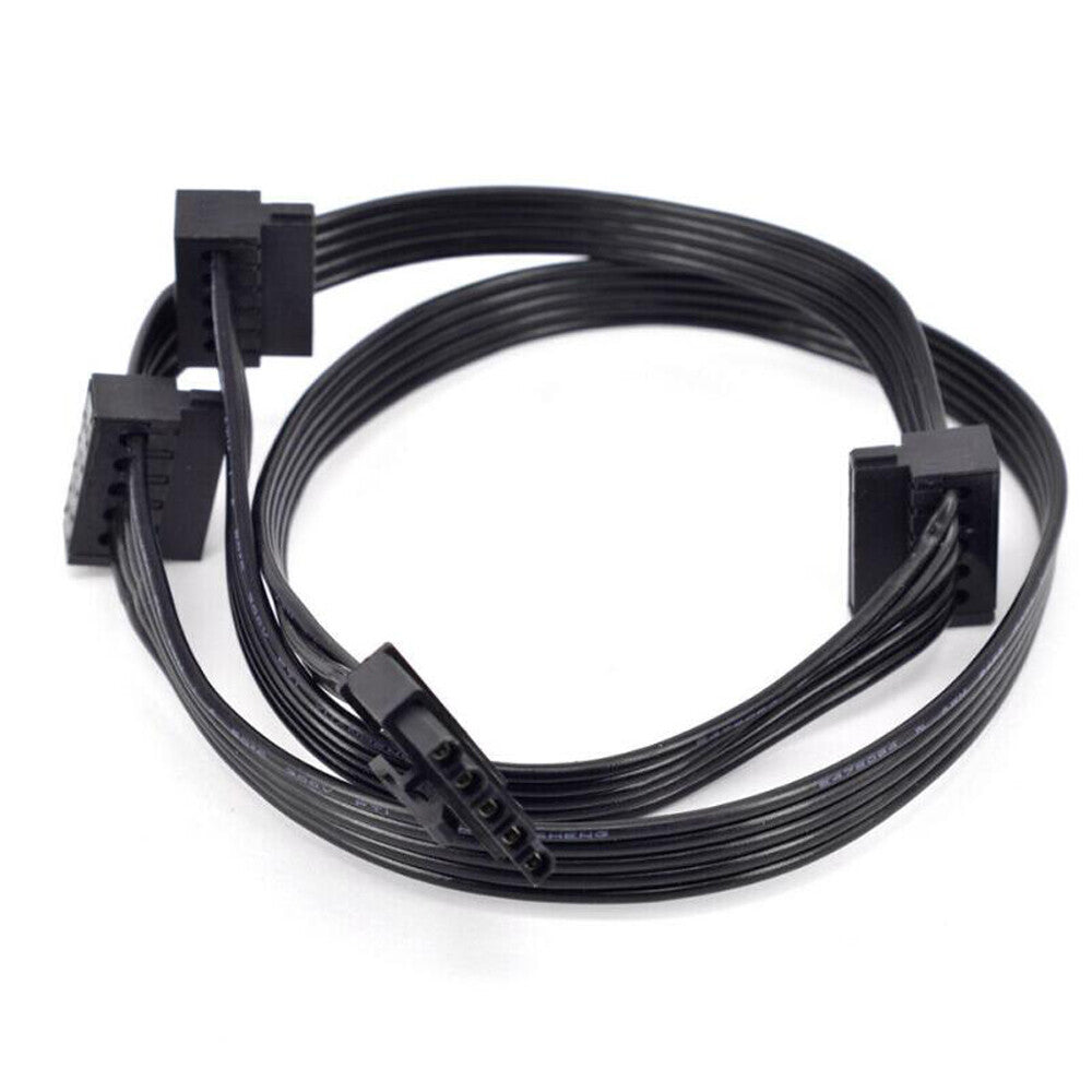 For Cooler Master G750M G650M G550M 5Pin to 3 SATA Power supply Cable Modular 70CM