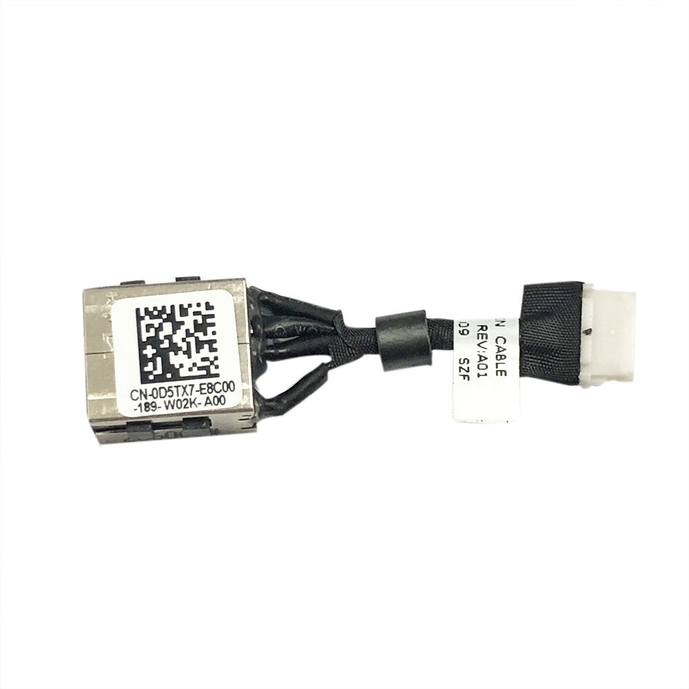 Dell Latitude 5300 5300 2-in-1 5310 2-in-1 DC Power Jack Cable 450.0G308.0031 0D5TX7