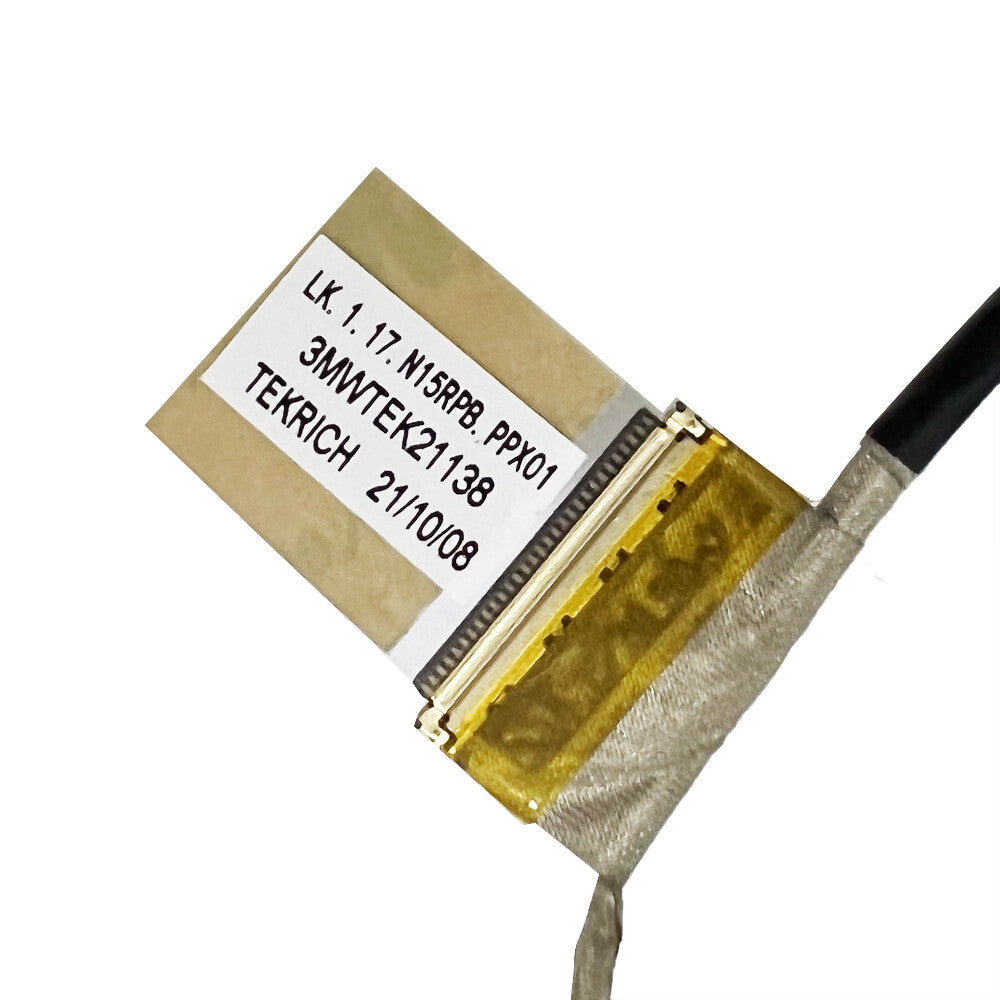 For GATEWAY N15RPB GWNR71517-BL GWNR71517-BK LCD Video Display Screen Flex Cable 30pin 3MWTEK21138
