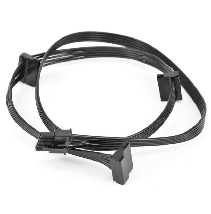 For Cooler Master G750M G650M G550M 5Pin to 3 SATA Power supply Cable Modular 70CM