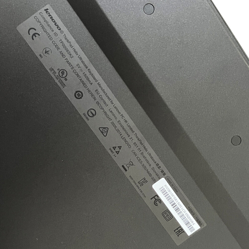 For LENOVO ThinkPad Helix 20CG 20CH Laptop Palmrest keyboard with Base 00JT750