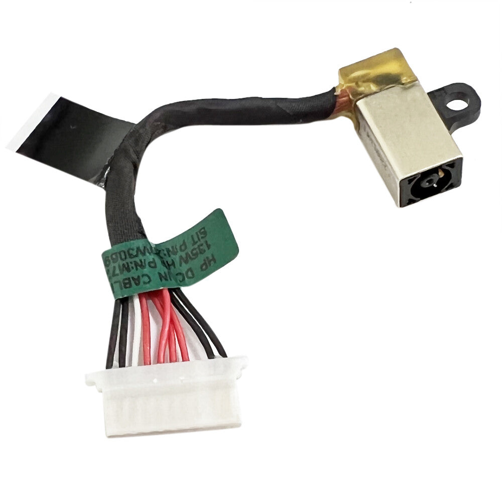 For HP 16-F0023DX 16-F2047NR 16-F0013DX 16-F2008CA 135W DC Power Jack Cable Connector M72305-S55 M72305-F55 M72305-Y55 M83466-001 M85611-001