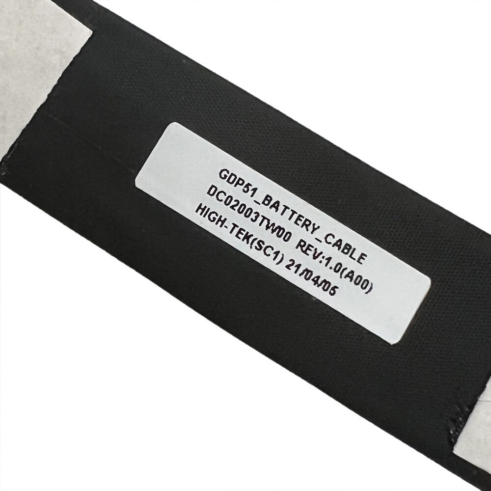 For Dell XPS 9500 9510 9520 Precision 5550 5560 5570 FDQ50 Battery Cable DC02003TW00 0DTG8Y D74YX