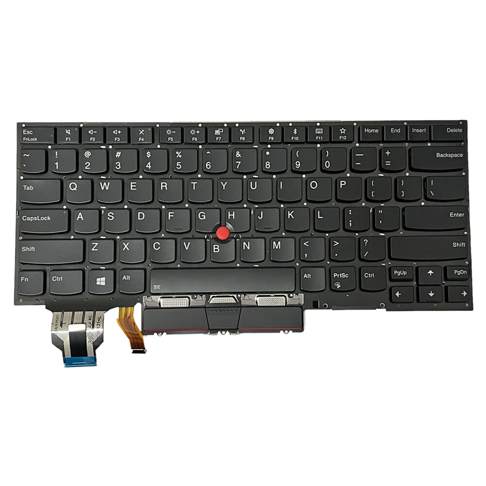 For Lenovo ThinkPad X1 Yoga 4th Gen 20QF 20QG 20SA 20SB US Black Backlit Keyboard