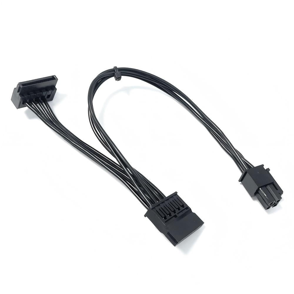 HP M01 N01 S01 TE01 TG01 TP01 Pwr(2*2) TO 2 SATA 15p Power supply cable desktop L68308-001
