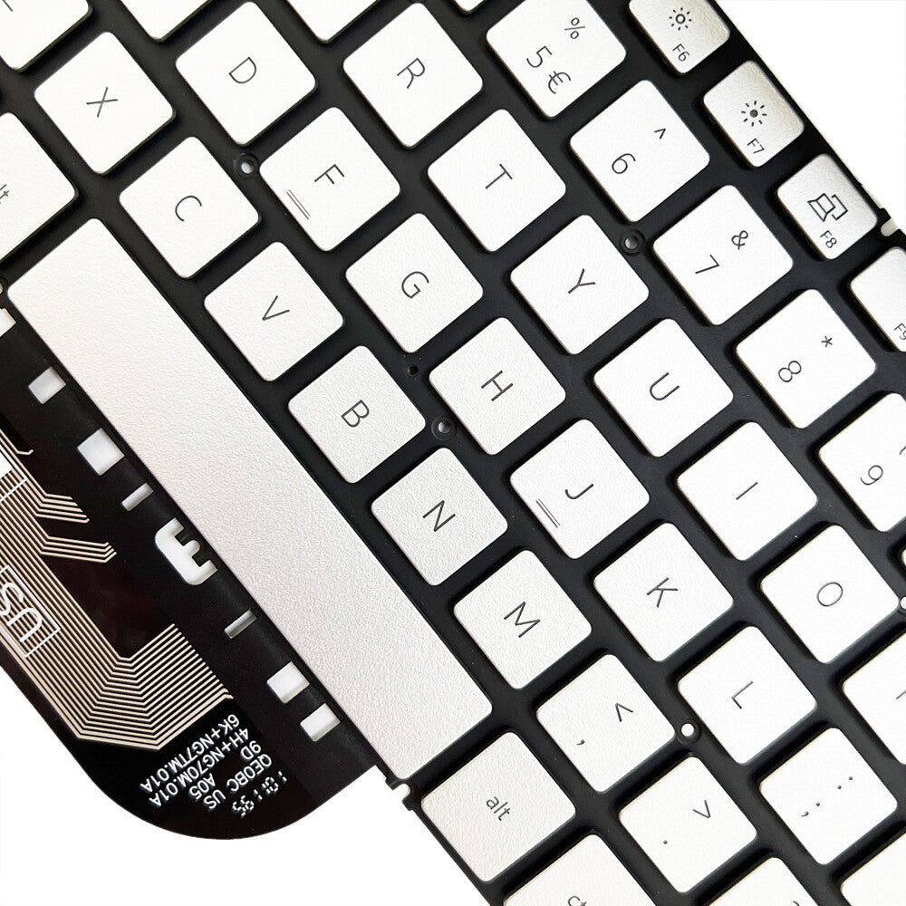 For DELL Inspiron 7490 Vostro 5390 5391 5490 5590 Latitude 3301 3410 US Backlit Keyboard