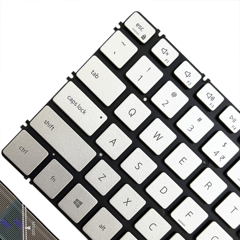 For DELL Inspiron 7490 Vostro 5390 5391 5490 5590 Latitude 3301 3410 US Backlit Keyboard