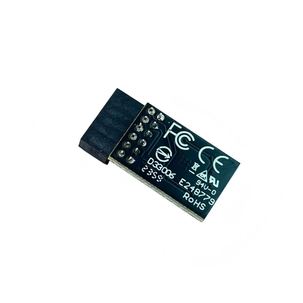 For GIGABYTE B650 PRO AX/ELITE AX/EAGLE AX/EAGLE/UD AC/UD AX GC-TPM2.0 SPI 2.0  (12pin-1) Security Module SLB9670