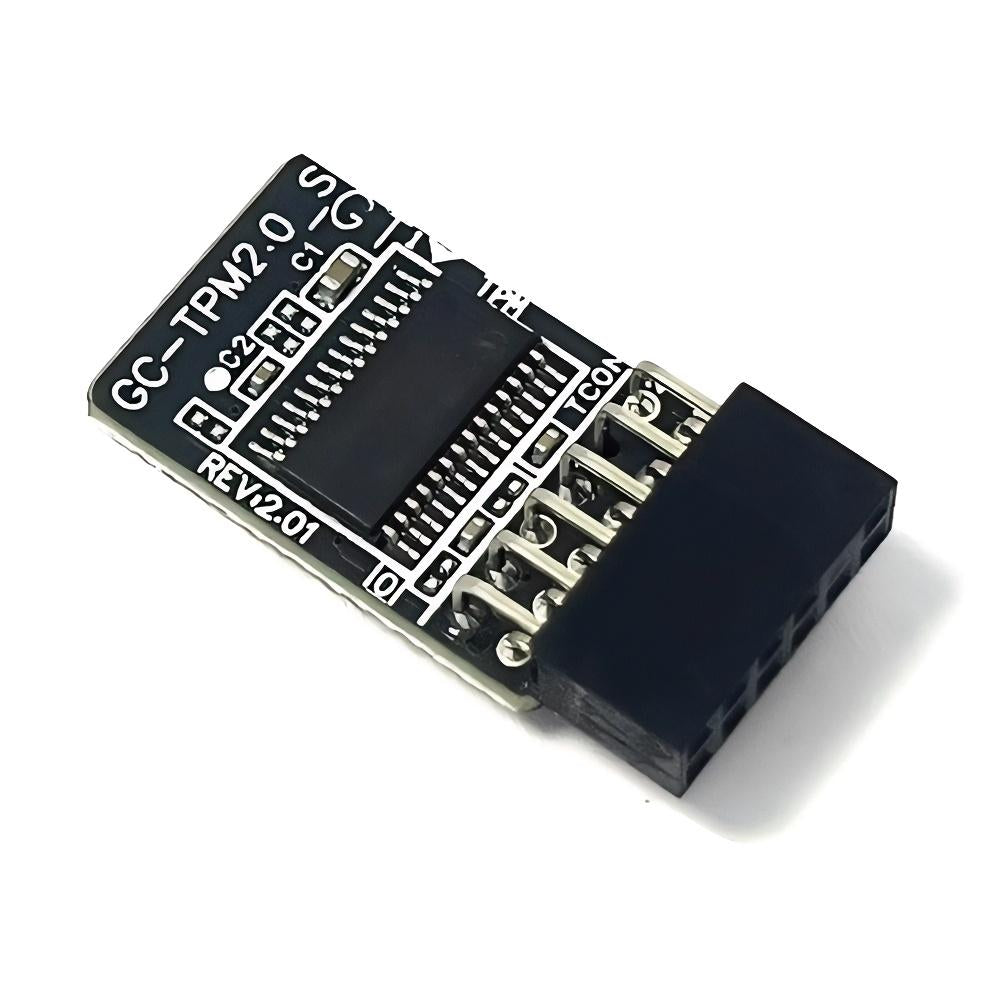 For GIGABYTE B360M GAMING HD B360M DS3H B360 M AORUS PRO GC-TPM2.0_S (12pin-1)  LPC Security Module SLB9665