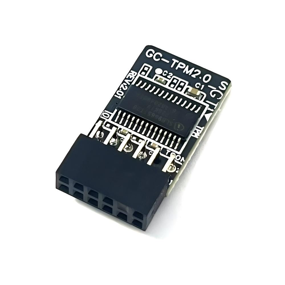 For GIGABYTE B360M GAMING HD B360M DS3H B360 M AORUS PRO GC-TPM2.0_S (12pin-1)  LPC Security Module SLB9665