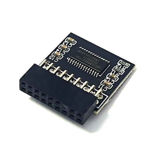 For ASRock X570 Extreme4 WiFi ax| X570 Pro4| X570 Phantom Gaming X TPM2.0 (18pin-1) LPC Security Module SLB9665