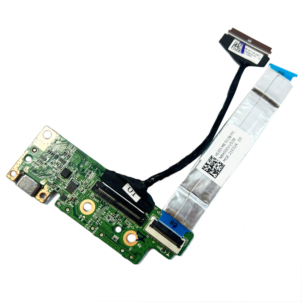 For Lenovo IdeaPad Flex 5 Chromebook-13ITL6 82M7 USB Board with IO Cable 5C50S25229 NS-D632 DC02002MG1B NBX0001V52B