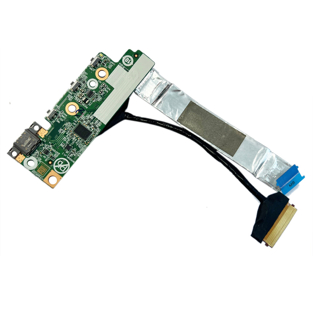 For Lenovo IdeaPad Flex 5 Chromebook-13ITL6 82M7 USB Board with IO Cable 5C50S25229 NS-D632 DC02002MG1B NBX0001V52B