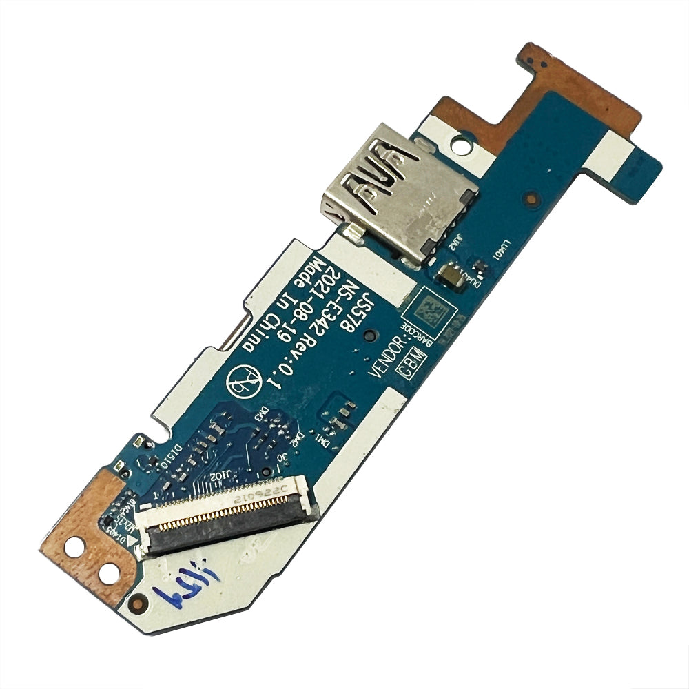 For Lenovo IdeaPad 3 15IAU7 82RK USB Board JS578 JV573 NS-E342 5C50S25335