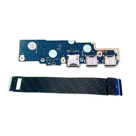 For LENOVO Yoga 7 16IRL8 82YN |16ARP8 83BS NB6380B USB Board +Cable 5C50S25521 5C10S30772 HQ22021045000