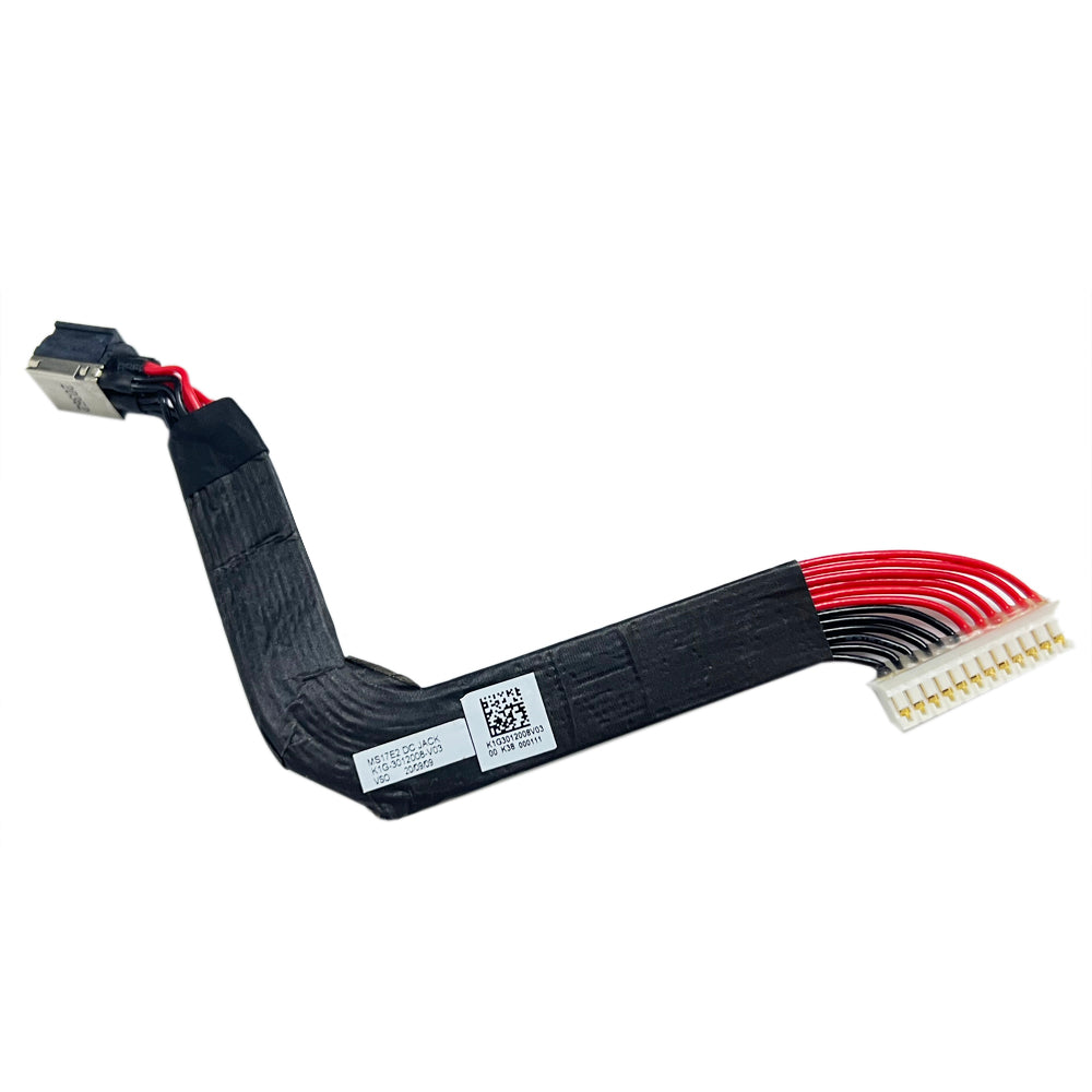 12Pin DC Power Jack Cable Charging Port For MSI Leopard 9SDK 10SFSK 10SFK 10SFR 10SEK 10SER 10SDK